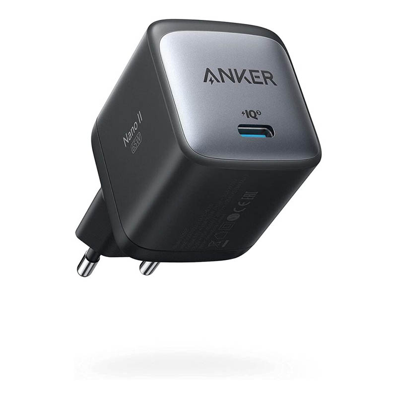 Anker Nano II 65W USB-C Ladegerät Netzteil mit Schnellladeleistung, GaN II Technologie, Kompatibel mit MacBook Pro/Air, Galaxy S20/S10, iPhone 12/Pro/Mini, iPad Pro, Pixel Anker Nano II 65W USB-C Ladegerät Netzteil mit Schnellladeleistung, GaN II Technologie, Kompatibel mit MacBook Pro/Air, Galaxy S20/S10, iPhone 12/Pro/Mini, iPad Pro, Pixel