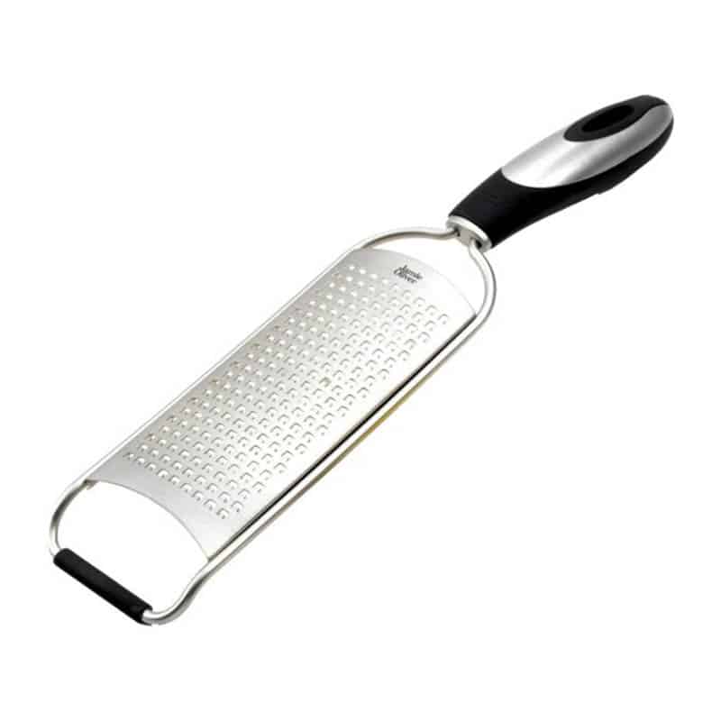 Jamie Oliver Feine Reibe JB9100 praktische Handreibe mit feiner, besonders scharfer Reibefläche und hochwertigem Edelstahl-Softtouchgriff Jamie Oliver Feine Reibe JB9100 praktische Handreibe mit feiner, besonders scharfer Reibefläche und hochwertigem Edelstahl-Softtouchgriff