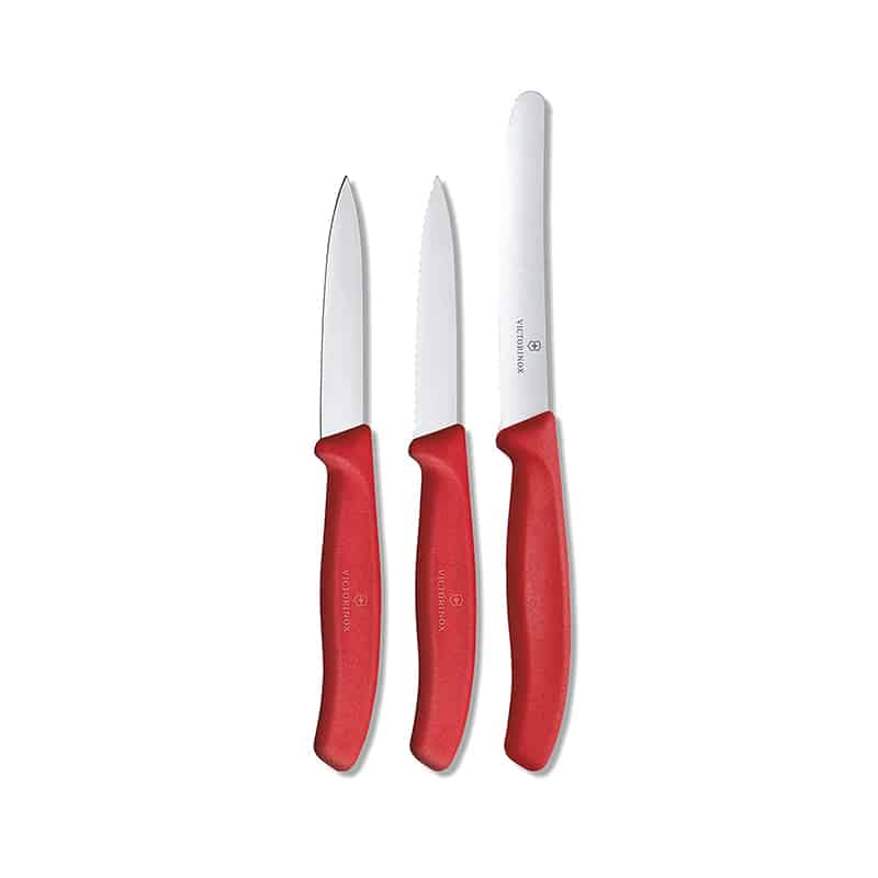 Victorinox Swiss Classic Gemüsemesser-Set, 3-tlg., 2 x Gemüsemesser, 1 x Gemüsemesser, Swiss Made, Spülmaschinenfest Victorinox Swiss Classic Gemüsemesser-Set, 3-tlg., 2 x Gemüsemesser, 1 x Gemüsemesser, Swiss Made, Spülmaschinenfest