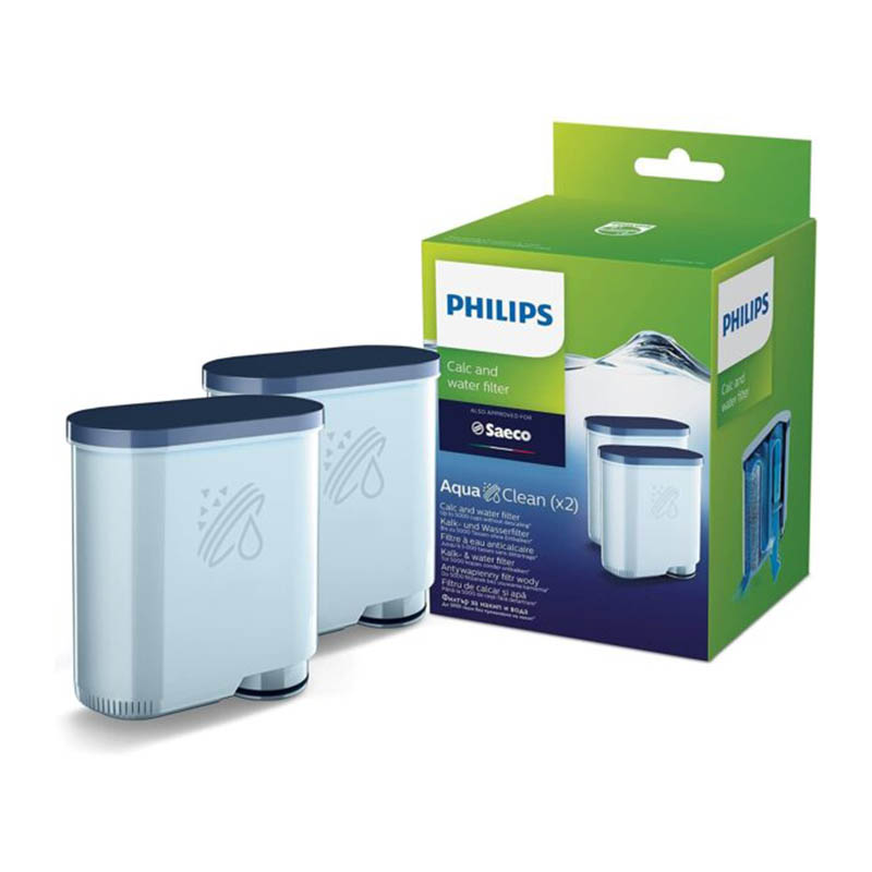 Philips AquaClean Wasserfilter für Kaffeevollautomaten, Doppelpack Philips AquaClean Wasserfilter für Kaffeevollautomaten, Doppelpack