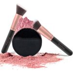 EmaxDesign Make Up Pinsel 17 Stücke Synthetisch Schminkpinsel Set Foundation Grundierung Bürsten für Lidschatten Augen und Gesicht Flüssiges Professionellen Kosmetikpinsel (Rosa Gold) – Bild 4