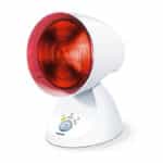 Beurer IL 35 Infrarotlampe, wohltuendes und wärmendes Infrarotlicht mit 3-stufigem Timer und 5 Neigungswinkeln zur Steigerung des Wohlbefindens, Lockerung von Muskeln und Linderung von Verspannungen