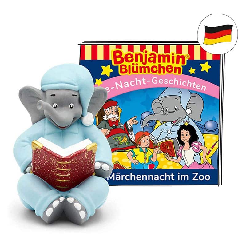 tonies Hörfiguren für Toniebox Benjamin BLÜMCHEN Hörspiel - Märchennacht im Zoo - Gute Nacht Geschichten und Lieder Figur - ca. 44 Min - ab 3 Jahre - DEUTSCH tonies Hörfiguren für Toniebox Benjamin BLÜMCHEN Hörspiel - Märchennacht im Zoo - Gute Nacht Geschichten und Lieder Figur - ca. 44 Min - ab 3 Jahre - DEUTSCH