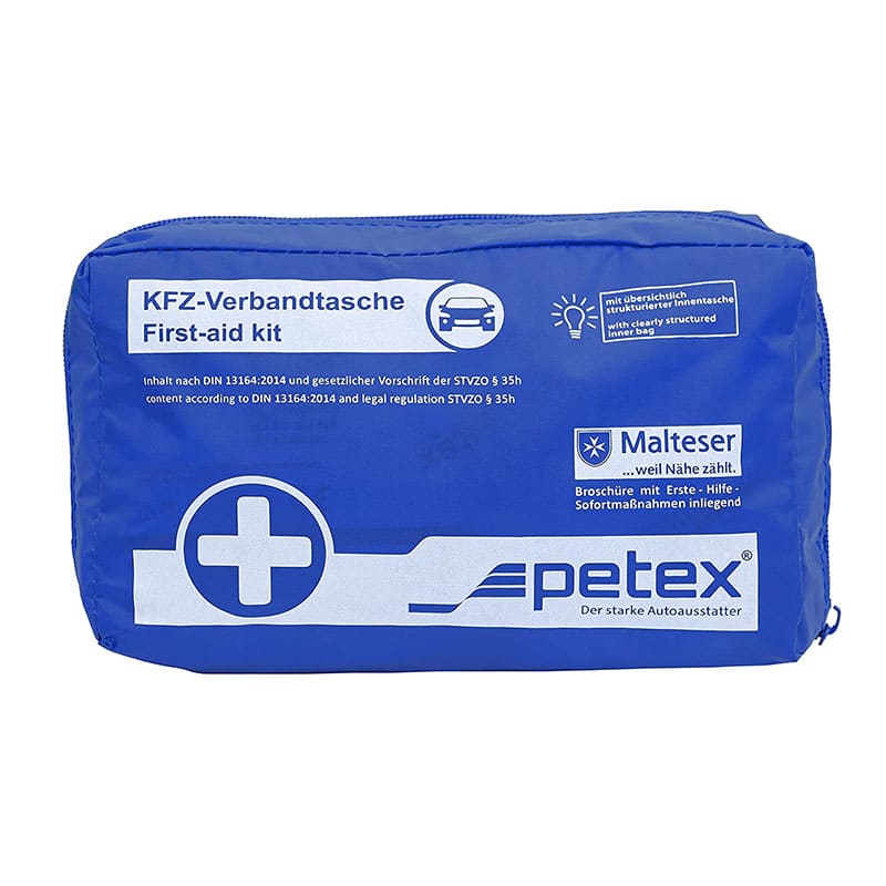 PETEX Verbandtasche Inhalt nach DIN 13164 PETEX Verbandtasche Inhalt nach DIN 13164