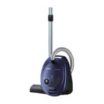 Siemens Staubsauger mit Beutel synchropower VS06B1110, Bodenstaubsauger, Hygiene-Filter, Bodendüse für Hartboden und Teppich, starke Saugleistung, langes Kabel