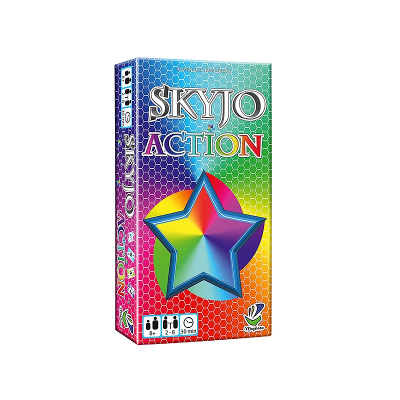 Magilano, SKYJO Action oder SKYJO, Das aufregende Kartenspiel für spassige und amüsante Spieleabende im Freundes und Familienkreis Magilano, SKYJO Action oder SKYJO, Das aufregende Kartenspiel für spassige und amüsante Spieleabende im Freundes und Familienkreis