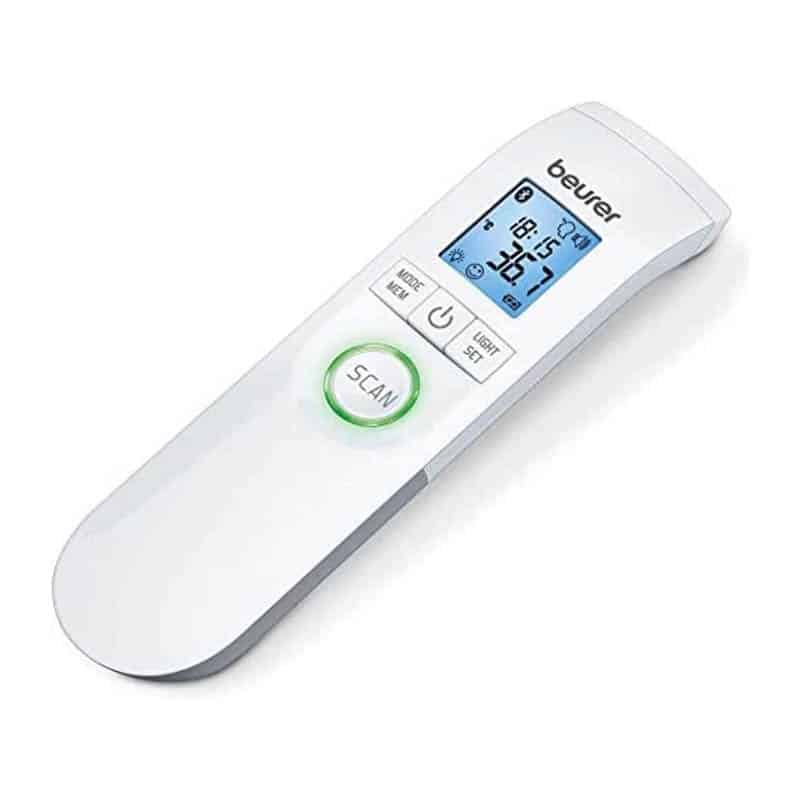 Beurer FT 95 Bluetooth, kontaktloses Infrarot-Fieberthermometer mit innovativer App-Vernetzung Beurer FT 95 Bluetooth, kontaktloses Infrarot-Fieberthermometer mit innovativer App-Vernetzung