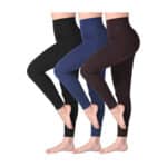 #3er Pack Schwarz/Marine/Braun