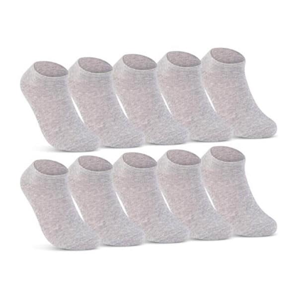 10 | 20 | 30 Paar Sneaker Socken Herren Damen Schwarz Weiss Grau Baumwolle