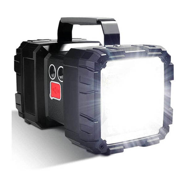 LED Handscheinwerfer, LETOUR LED Taschenlampe 1200LM Ultra-Long Standby Hochleistungs wasserdichte Campinglaterne 7 Modi Superheller LED Suchscheinwerfer mit USB Ausgangsstrombank