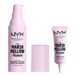 NYX Professional Makeup Primer Set, The Marshmellow, Makeup Basis, Vegane Formel, Vielseitiger Primer für einen gleichmässigen Teint, 2 teiliges Set mit normaler Grösse (30 ml) und Mini Grösse (8 ml) – Bild 2