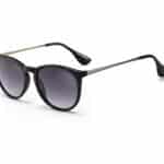 Schwarzer Rahmen (Mattes Finish)/Grau Gradiente Linse
