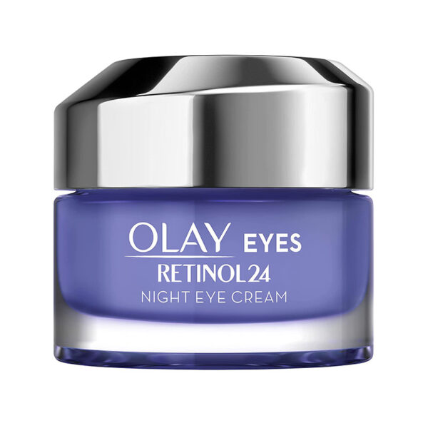 Olay Augencreme, Night Cream Moisturizer mit Vitamin B3 und Retinol24 Nachtserum für Damen