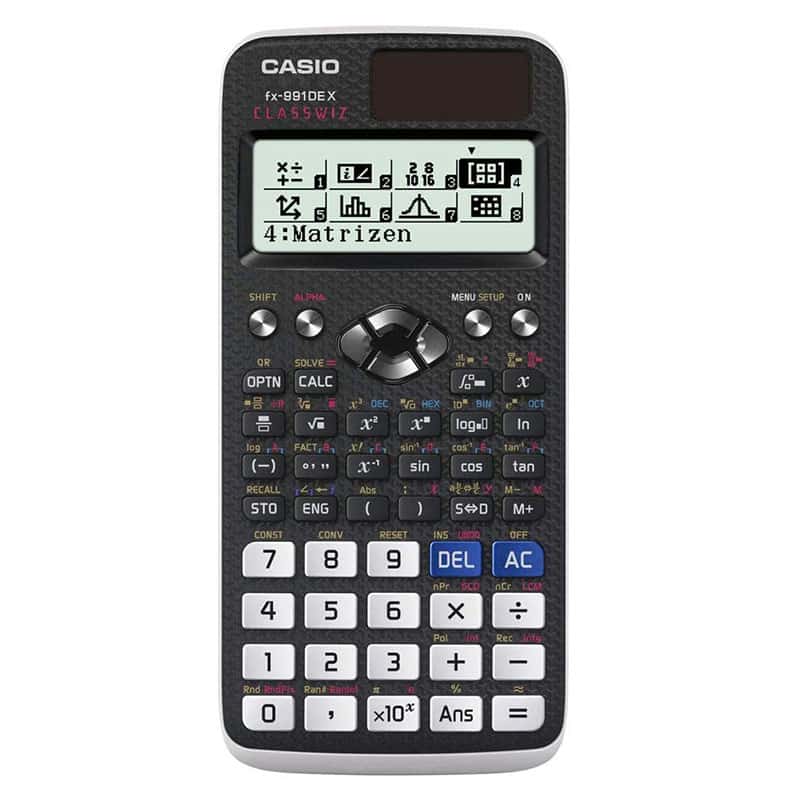 Casio FX-991DE X wissenschaftlicher ClassWiz Rechner
