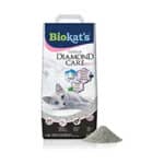 Biokat's Diamond Care Fresh mit Babypuder-Duft - Feine Katzenstreu mit Aktivkohle und Aloe Vera