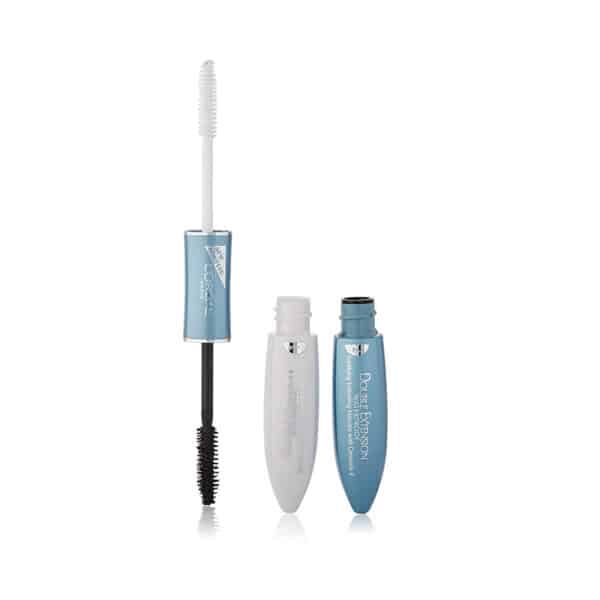 L'Oréal Paris Mascara, Wasserfeste Wimperntusche und Primer für Mascara für lange Wimpern, Double Extension Waterproof,