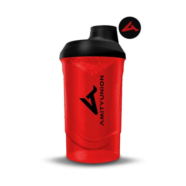 Protein Shaker Proteinshake Deluxe 800 ml - Eiweiss Shaker auslaufsicher, BPA frei mit Sieb & Skala für Cremige Whey Proteinpulver Shakes - Fitness Becher für Isolate