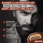 L'Oréal Men Expert Bartpflege mit Bartöl, Bartshampoo, Bartkamm und Bart Styling Pomade, Barber Club Premium – Bild 2