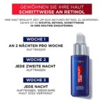 L'Oréal Paris Retinol Serum, Anti-Falten Nacht-Serum mit Vitamin A, pflegendem Öl und Hyaluronsäure, Revitalift Laser Gesichtspflege, 1 x 50 ml – Bild 6