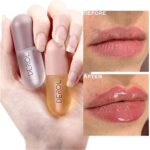 2 Pcs Natural Lip Plumper, Tag und Nacht Double Effect Natural Lip Enhancer, Klarer Lipgloss für vollere und Beauty Lips – Bild 2