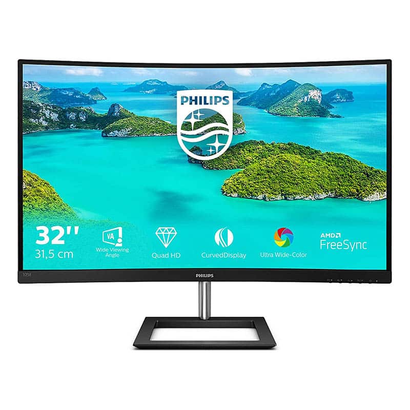 Philips 325E1C - 32 Zoll QHD Curved Gaming Monitor, 75 Hz, 4ms, FreeSync schwarz Philips 325E1C - 32 Zoll QHD Curved Gaming Monitor, 75 Hz, 4ms, FreeSync schwarz