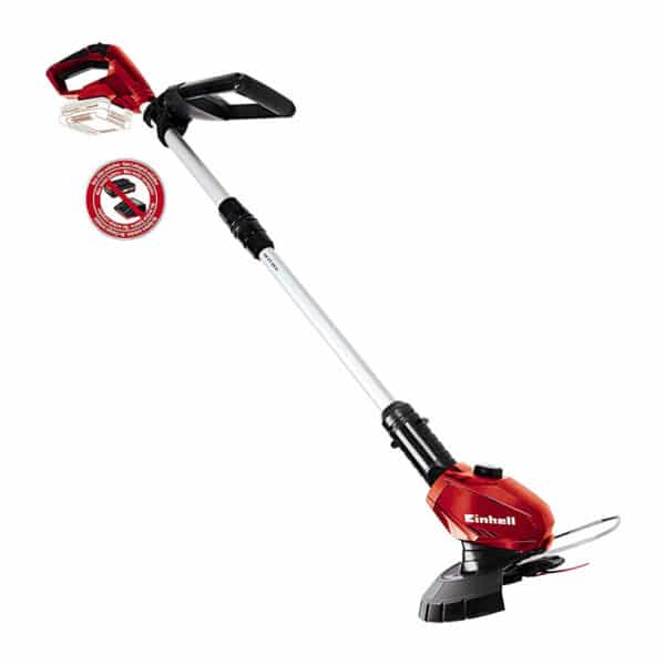 Einhell Akku-Rasentrimmer (Li-Ion, 18V, Motorkopf, Flowerguard, ohne Akku und Ladegerät) Rot/Schwarz