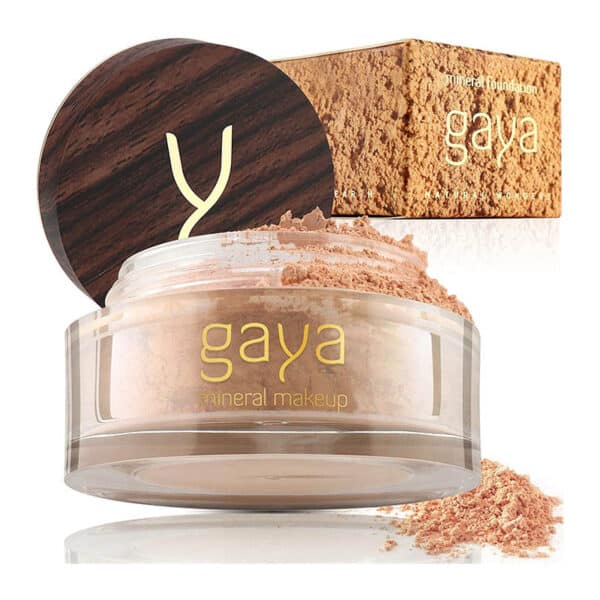 Mineral Foundation Make Up Puder – Vegane Professionelle Natürliche Full Coverage Hochdeckendes Makeup Powder für empflindliche Haut