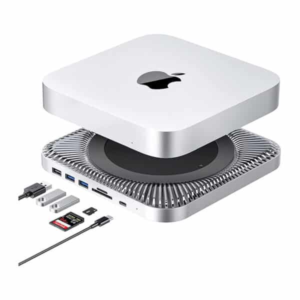 USB-C-Hub mit Festplattengehäuse für Mac Mini M1