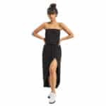 Urban Classics Damen Ladies Viscose Bandeau Dress Kleid