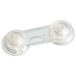 10 Stk. Offgridtec Türsicherung für Baby Schubladensicherung Kindersicherung Türriegel Transparent – Bild 2
