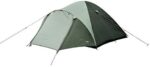 High Peak Kuppelzelt Nevada 4, Campingzelt mit Vorbau, Iglu-Zelt für 4 Personen, doppelwandig, 2.000 mm wasserdicht, Ventilationssystem, Wetterschutz-Eingang, Moskitoschutz – Bild 2