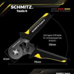 Crimpzangen Aderendhülsen Set von SCHMITZ.Tools® [1800 Teile] - Premium Aderendhülsen Zange [0,25– 10mm2] - Krimpzange - Crimpzange Set - Presszange - Elektrowerkzeug - Aderendhülsenzange – Bild 6
