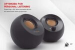 Creative Pebble - 2.0 USB-betriebene Desktop-Lautsprecher – Bild 3