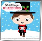 tonies Hörfiguren für Toniebox, Lieblings-Klassiker – Eine Weihnachtsgeschichte und 4 weitere Klassiker, Hörbuch für Kinder ab 3 Jahren, Spielzeit ca. 70 Minuten – Bild 4