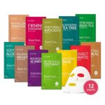 Sheet Mask von Glam Up Facial Sheet Mask BTS 12Combo-Die ultimative Supreme Kollektion für jeden Hautzustand Tägliche Hautprobleme