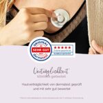 Livella Silberhütchen - Schützt und beruhigt bei wunden und empfindlichen Brustwarzen - Medizinprodukt Made in Germany - Stillhütchen 2 Stück - massives 999 Silber – Bild 7