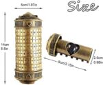 TUPARKA 5Pcs Da Vinci Code Mini Cryptex Valentinstag interessante kreative romantische Geburtstagsgeschenke für sie Her – Bild 2