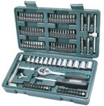 Brüder Mannesmann M29166 130-tlg. Steckschlüssel- und Bitsatz