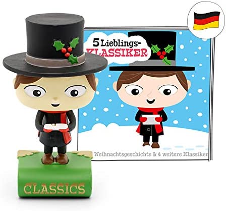 tonies Hörfiguren für Toniebox, Lieblings-Klassiker – Eine Weihnachtsgeschichte und 4 weitere Klassiker, Hörbuch für Kinder ab 3 Jahren, Spielzeit ca. 70 Minuten tonies Hörfiguren für Toniebox, Lieblings-Klassiker – Eine Weihnachtsgeschichte und 4 weitere Klassiker, Hörbuch für Kinder ab 3 Jahren, Spielzeit ca. 70 Minuten