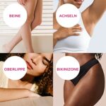 Veet Zuckerpaste mit Arganöl, geeignet zur Haarentfernung am Körper & den Beinen, Holzspatel & Stoffstreifen, Veet Sugaring – Bild 4