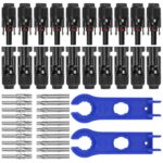 ‎10 Paar Solarpanel Stecker