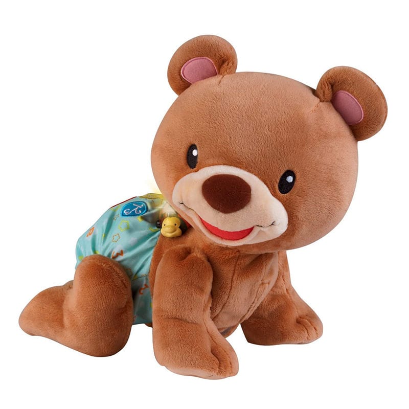 VTech Baby Krabbel-mit-mir-Bär – Interaktives Plüschtier, das alleine krabbelt, zählt, spricht und singt – Für Kinder von 9-36 Monaten VTech Baby Krabbel-mit-mir-Bär – Interaktives Plüschtier, das alleine krabbelt, zählt, spricht und singt – Für Kinder von 9-36 Monaten
