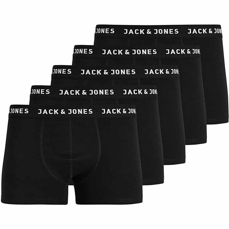 JACK & JONES Male Boxershorts 5er-Pack JACK & JONES Male Boxershorts 5er-Pack