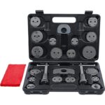 BGS Do it yourself 1110-47000 | Bremskolben-Rückstell-Satz | 22-TLG. + 1 Tuch gratis | Bremskolbenrücksteller