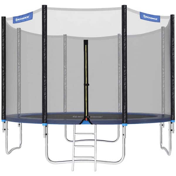 SONGMICS Gartentrampolin mit Sicherheitsnetz