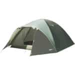 High Peak Kuppelzelt Nevada 4, Campingzelt mit Vorbau, Iglu-Zelt für 4 Personen, doppelwandig, 2.000 mm wasserdicht, Ventilationssystem, Wetterschutz-Eingang, Moskitoschutz
