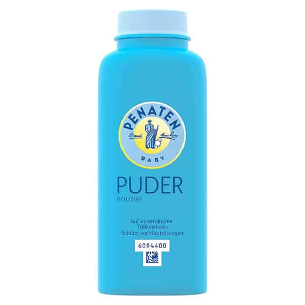 Penaten Puder, Babypuder für ein frisches und trockenes Hautgefühl, Körperpuder für Babyhaut, 100g
