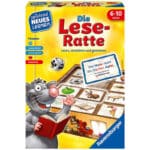 Ravensburger 24956 - Die Lese-Ratte - Spielen und Lernen für Kinder, Lernspiel für Kinder ab 6-10 Jahren, Spielend Neues Lernen für 1-4 Spieler