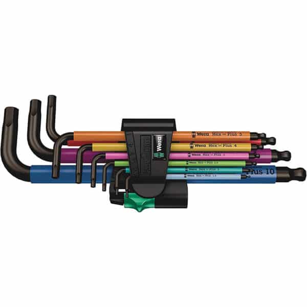 Wera 05073593001 950/9 Hex-Plus 1 SB Winkelschlüsselsatz