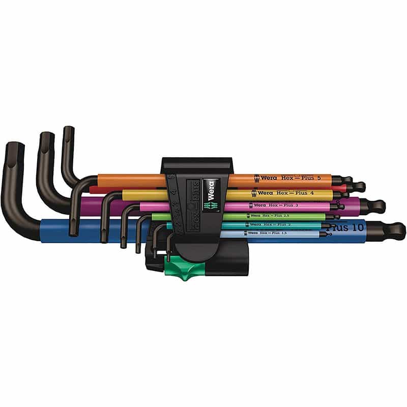 w1 Wera 05073593001 950/9 Hex-Plus 1 SB Winkelschlüsselsatz – Bild 1